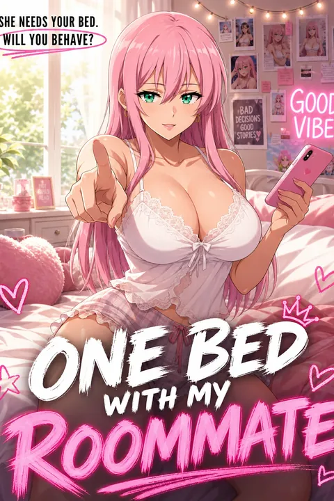 One Bed With My Roommate on Candy AI Shorts