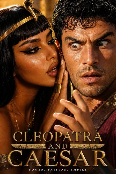 Cleopatra and Caesar on Candy AI Shorts